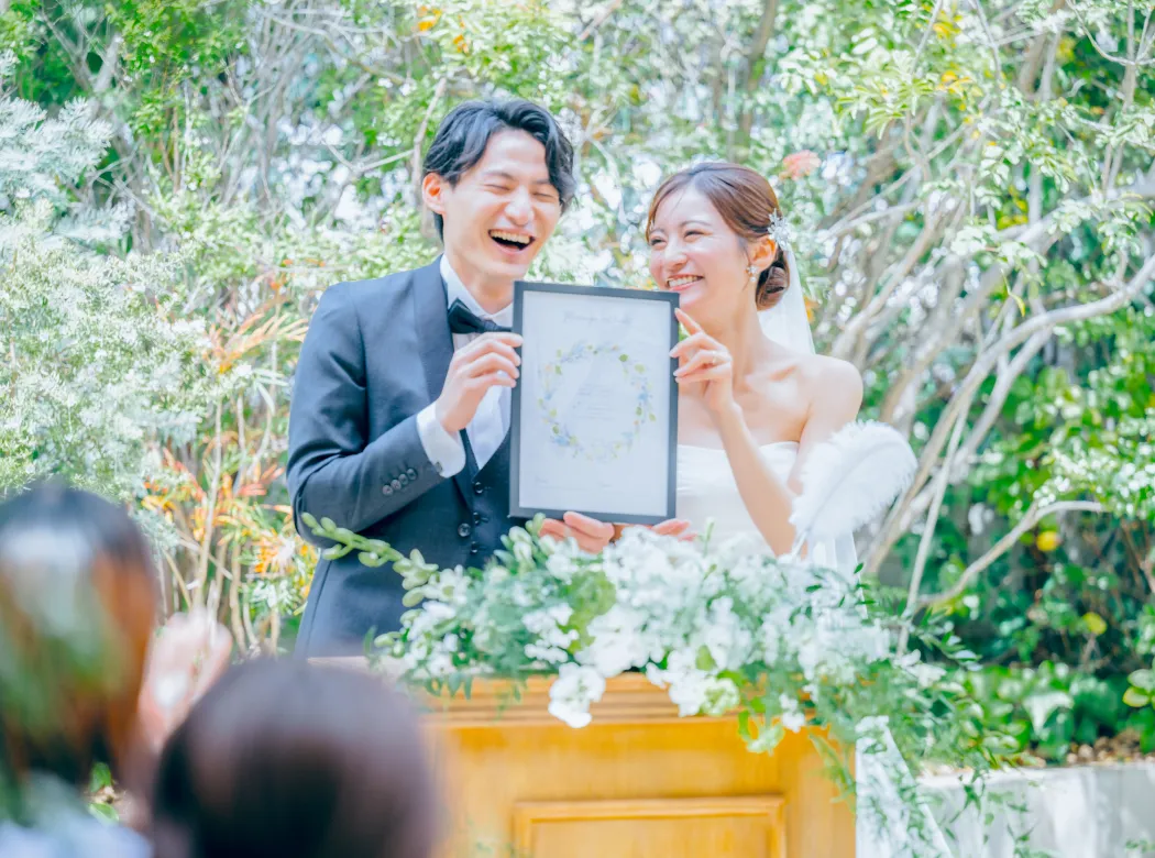 40名163万円【2025年4～6月結婚式】限定特典付き◎プレ花嫁絶賛”全天候型ガーデンウェディング”