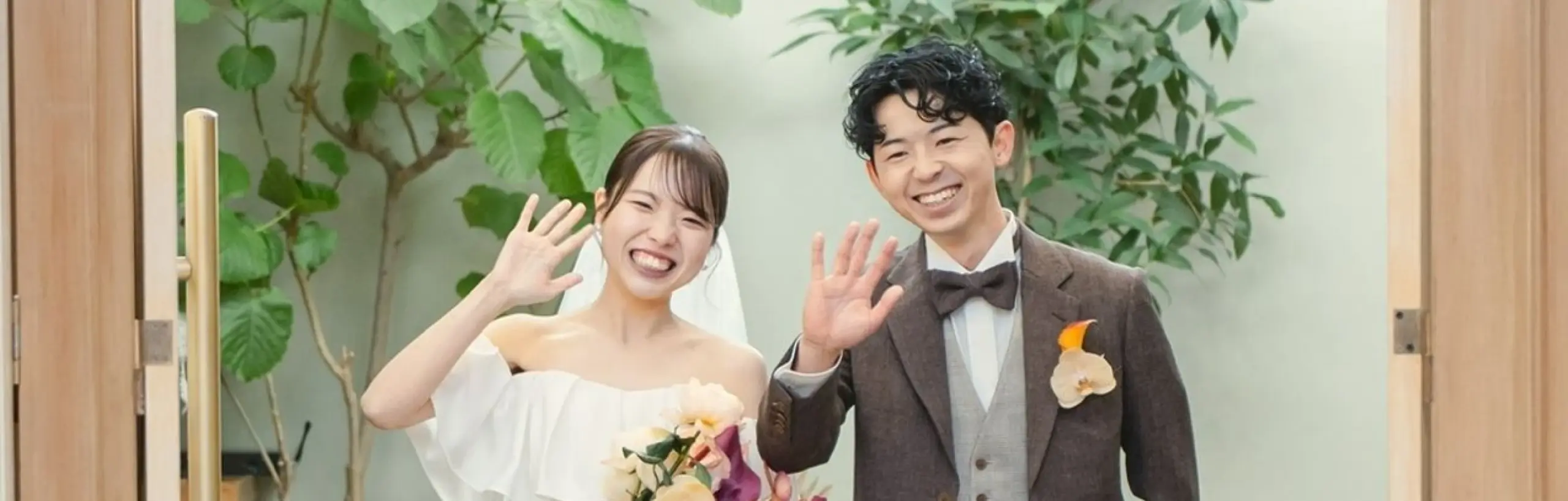 「みんながニコニコになれる私達らしい結婚式！」がテーマです。