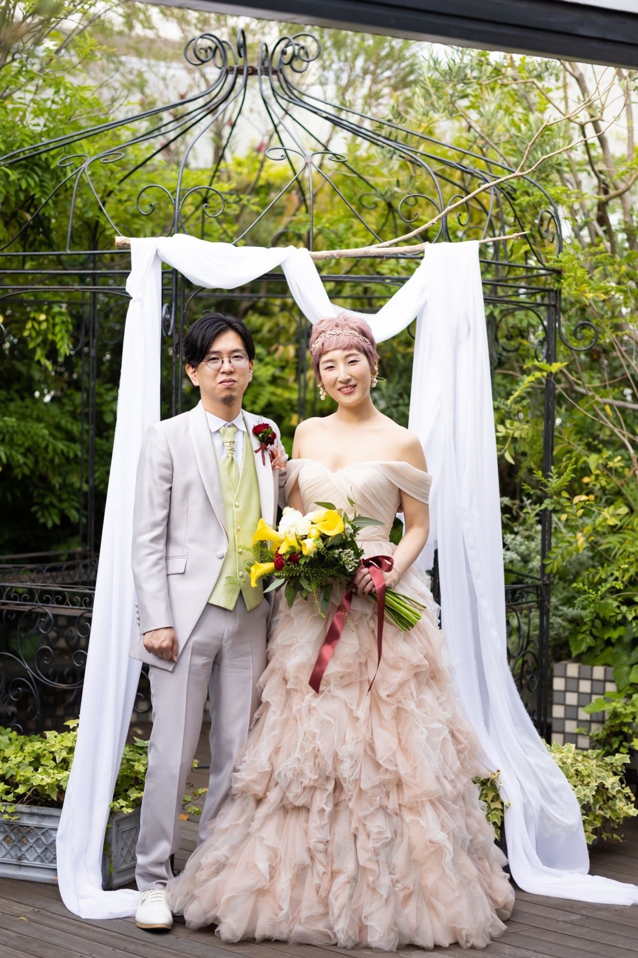 後輩プレ花嫁さんへのメッセージ